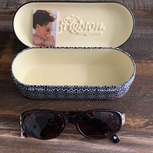 New in case Brighton “Sabrina” sunglasses. Tortoise shell brown. Polarized. $55